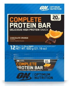 Complete protein bar - optimum nutrition