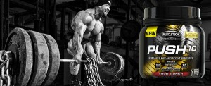 Push10 pre workout van muscletech